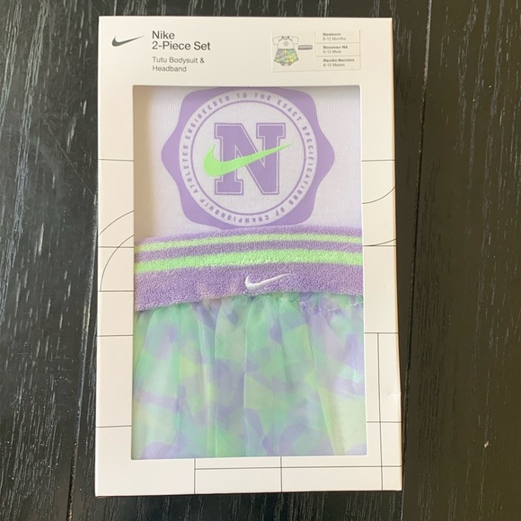 Nike 2-piece tutu set 6-12 months NEW - Picture 4 of 4